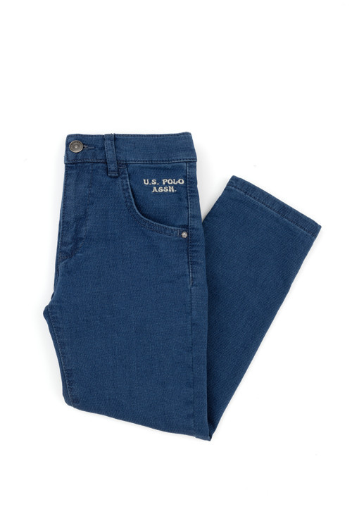 Erkek Çocuk Koyu Mavi Jean Pantolon 50283942-DN0023