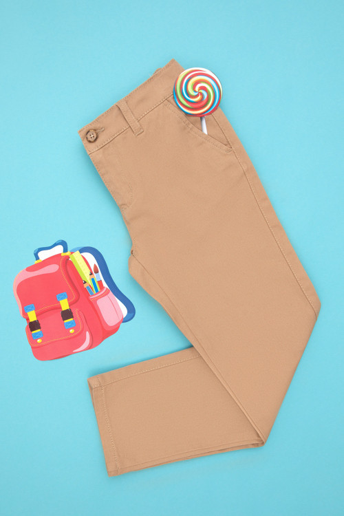 Erkek Çocuk Camel Kanvas Pantolon 50293620-VR015