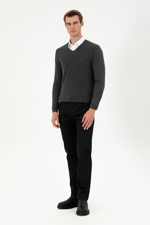 Erkek Siyah Jean Pantolon 50289469-DN0027