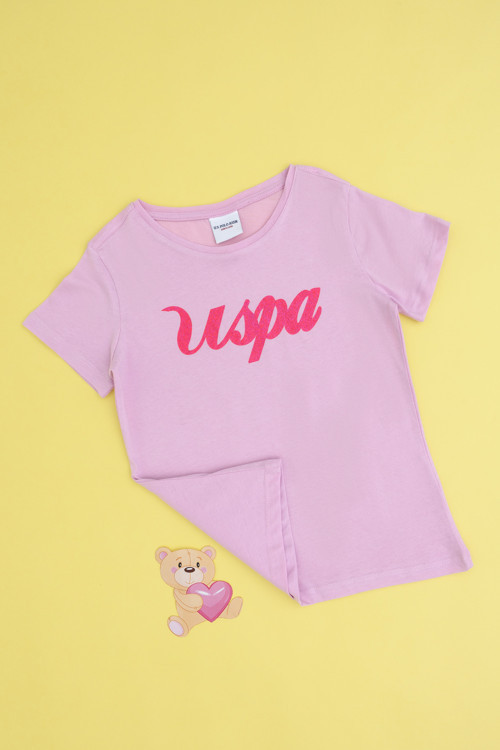 Kız Çocuk Pembe Tişört 50288692-VR041