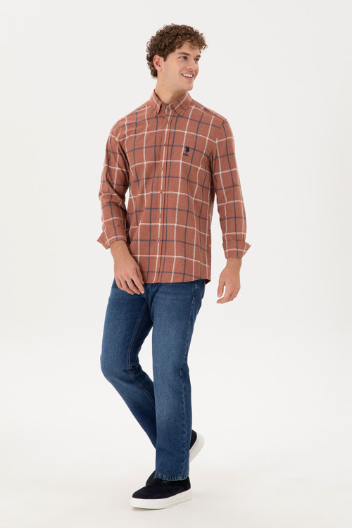 Erkek Mavi Straight Fit Jean Pantolon 50296893-DN0022