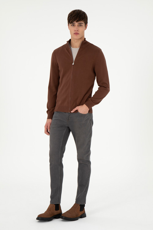 Erkek Kiremit Jean Pantolon 50289497-VR031
