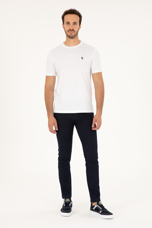 Erkek Koyu Mavi Jean Pantolon 50288401-DN0023