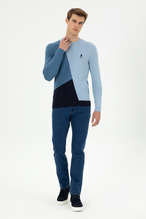 Erkek Mavi Jean Pantolon 50298533-DN0022