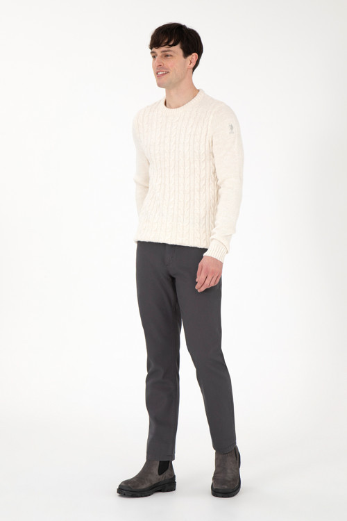 Erkek Regular Fit Antrasit Kanvas Pantolon 50291178-VR006