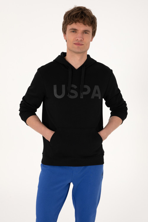 Erkek Siyah Basic Sweatshirt 50289056-VR046