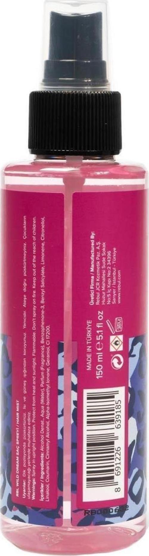 Kırmızı Kadın Wild Dream Hair Mist - 150Ml