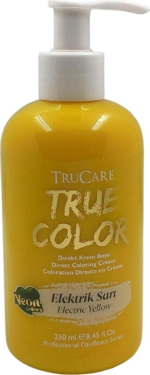 Truecolor Saç Boyası Neon Elektrik Sarı 250 Ml