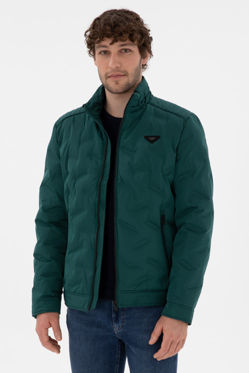 Erkek Koyu Yeşil Mont 50290791-VR079