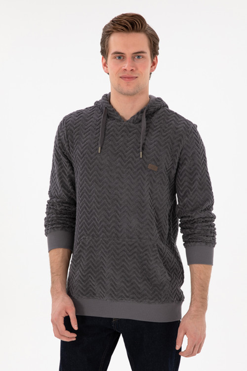 Erkek Antrasit Sweatshirt 50290848-VR006