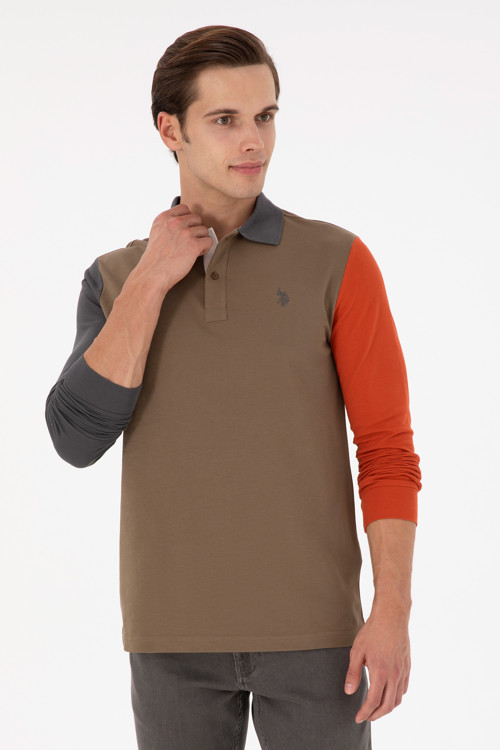 Erkek Haki Sweatshirt 50293731-VR027