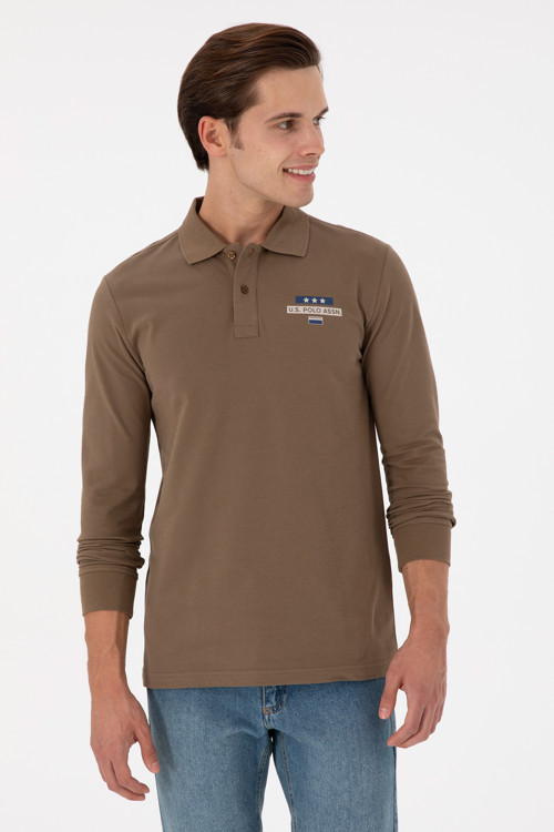Erkek Haki Sweatshirt 50293741-VR027