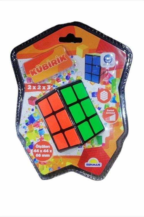 Kaliteli Kübik Küp 2x2x3 Akıl Ve Zeka Küpü Oyunu- Öğretici Çözüm Kitapçığı Hediyeli
