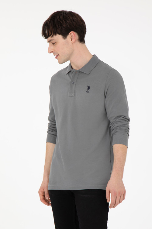 Erkek Gri Basic Sweatshirt 50289062-VR024
