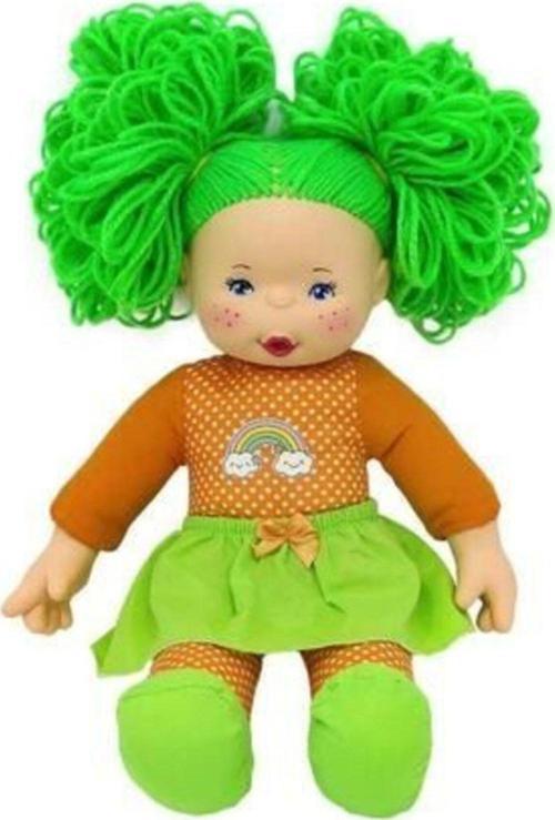 Sevimli Sunman Gökkuşağı Lahana Bebek 35 Cm / Yeşil.