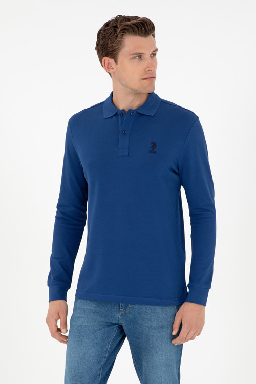 Erkek İndigo Basic Sweatshirt 50297904-VR028