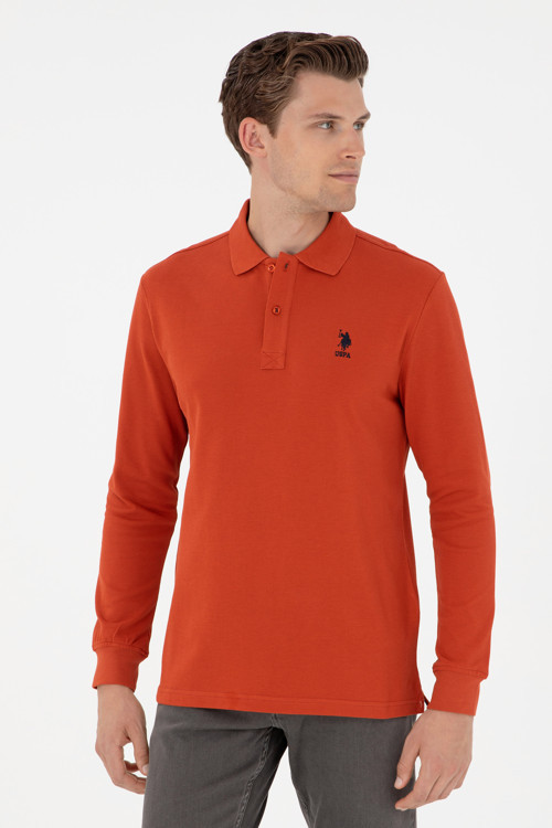 Erkek Kiremit Basic Sweatshirt 50297904-VR031