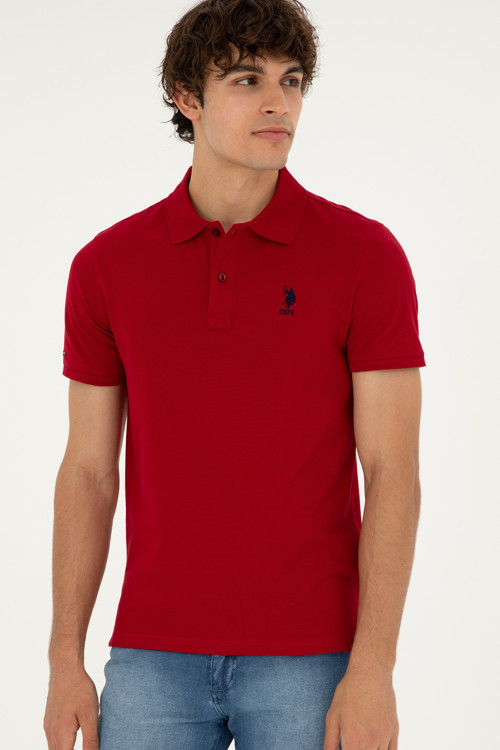 Erkek Bordo Basic Tişört50279581-VR014