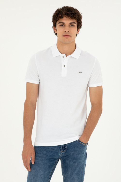 Erkek Beyaz Basic Tişört50279610-VR013