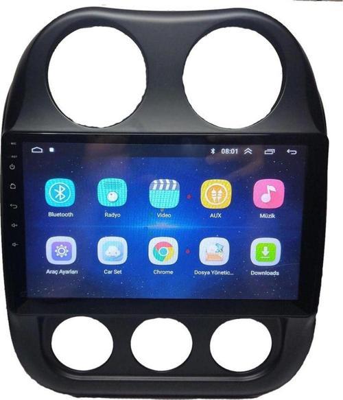 Jeep Compass 2010-2015 Uyumlu Android 4 Gb Multimedya Kamera