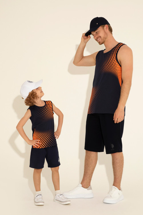 Erkek Regular Fit Bisiklet Yaka Lacivert Tişört50282250-VR033