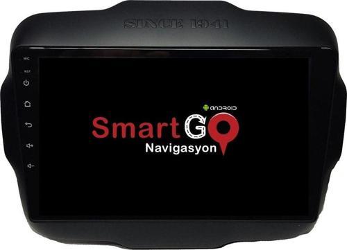 Jeep Renegade 2015-2021 Uyumlu Android 4 Gb Multimedya Kamera