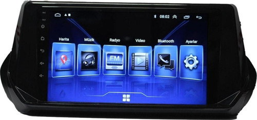 Peugeot 2008 2020-2023 Uyumlu Android Multimedya Kamera