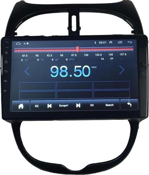 Peugeot 206 1999-2011 Uyumlu Android Multimedya Kamera