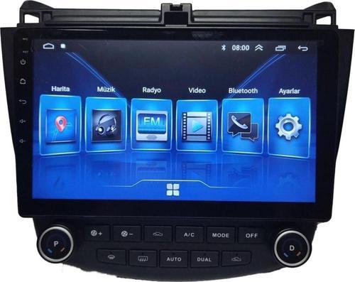 Honda Accord 2003-2007 Uyumlu Android Multimedya Kamera