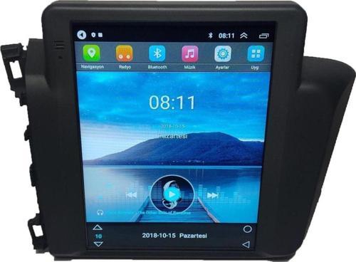 Honda Civic Fb7 Tesla 9.7" 2012-2015 Uyumlu Android Multimedya Kamera