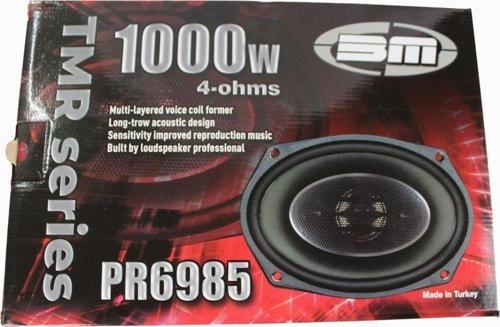 Oval 6*9 Hoparlör Kolon 1000 Watt