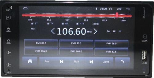 Toyota Corolla 2003-2006 7" Uyumlu Android Multimedya Kamera