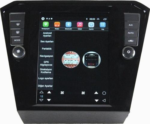 Volkswagen Passat B8 Tesla 2015-2023 Uyumlu Android Multimedya Kamera