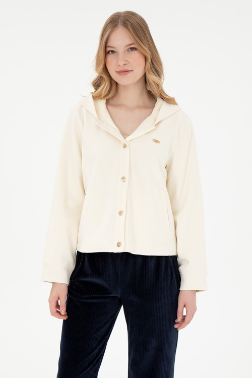 Kadın Krem Sweatshirt 50292441-VR071