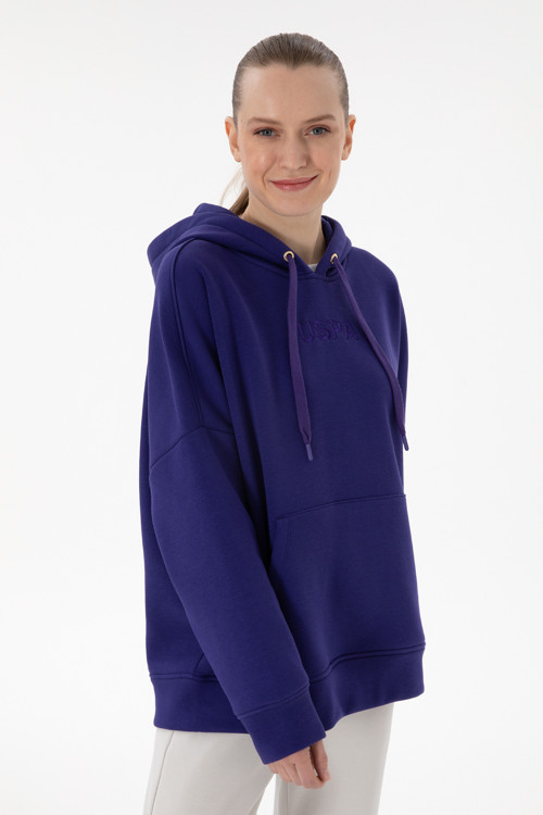 Kadın Mor Sweatshirt 50292370-VR038