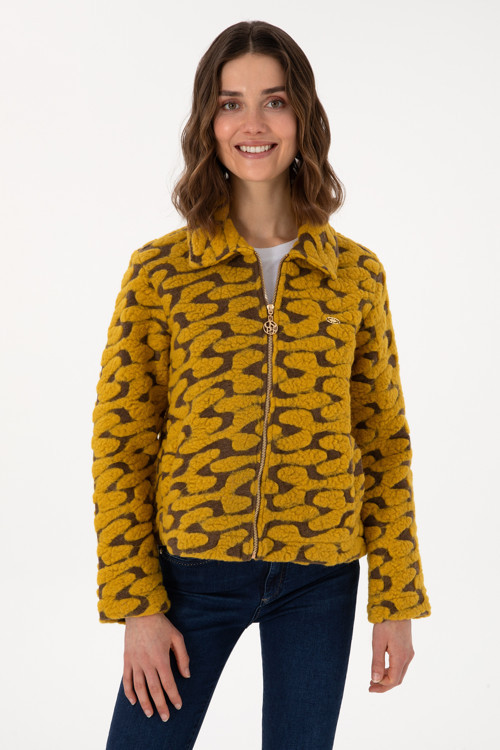 Kadın Haki Sweatshirt 50294476-VR027