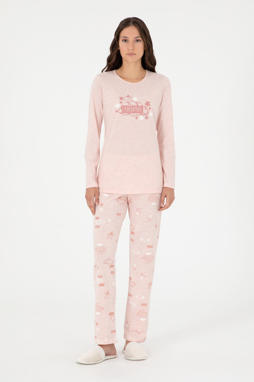 Kadın Pembe Pijama Takımı 50303410-VR041