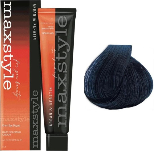 Argan Keratin Saç Boyası 1.10 Mavi Siyah x 4 Adet