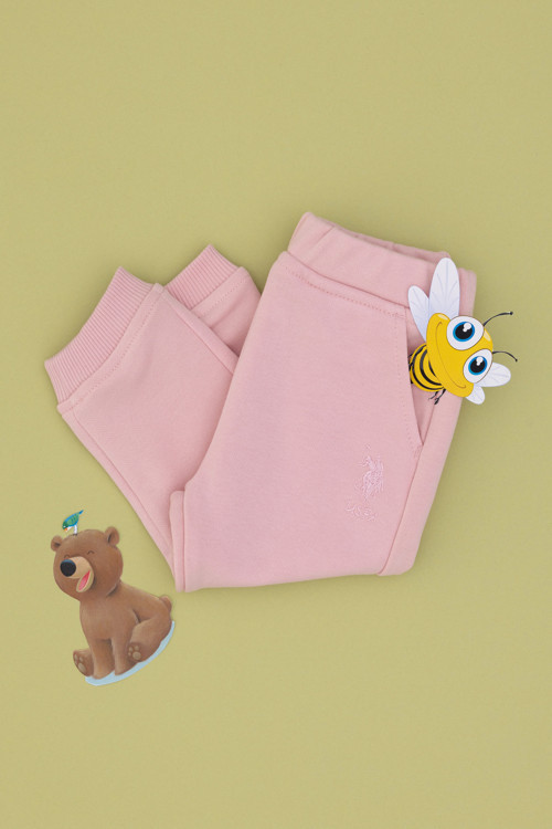 Kız Bebek Toz Pembe Eşofman Altı 50296406-VR050