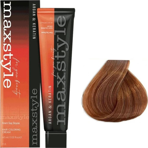 Argan Keratin Saç Boyası 7.34 Karamel x 6 Adet