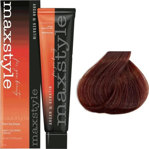 Argan Keratin Saç Boyası 7.35 Bronz Kahve