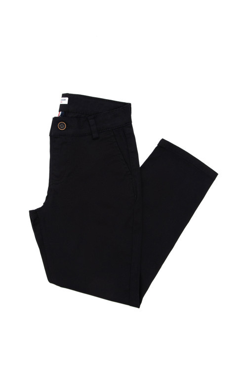 Erkek Çocuk Siyah Kanvas Pantolon 50283960-VR046