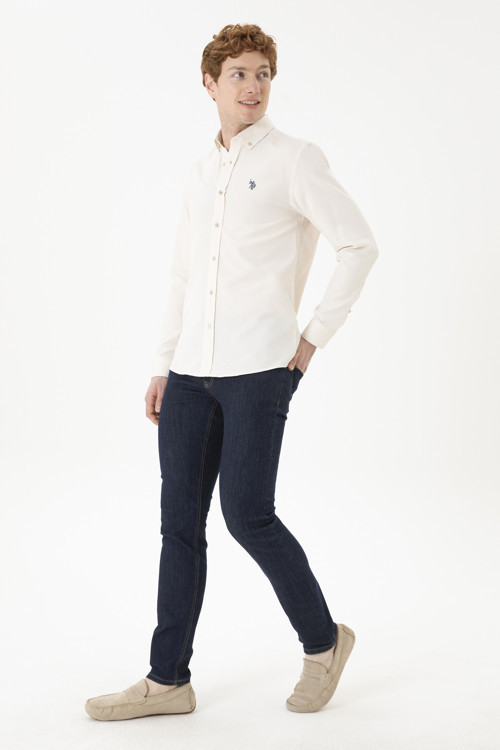 Erkek Koyu Mavi Jean Pantolon 50286449-DN0023