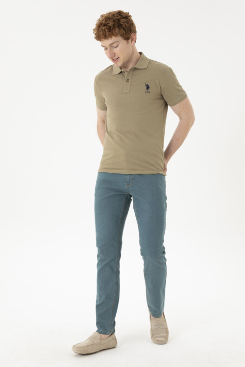 Erkek Yeşil Jean Pantolon 50286443-DN0030