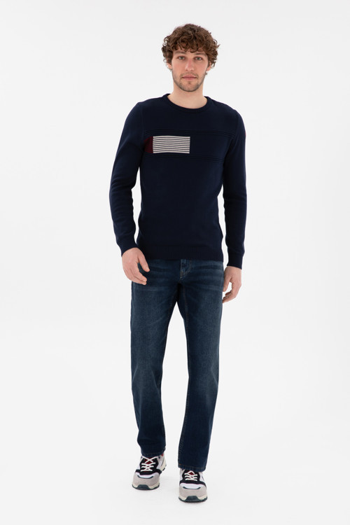 Erkek Mavi Jean Pantolon 50298551-DN0022