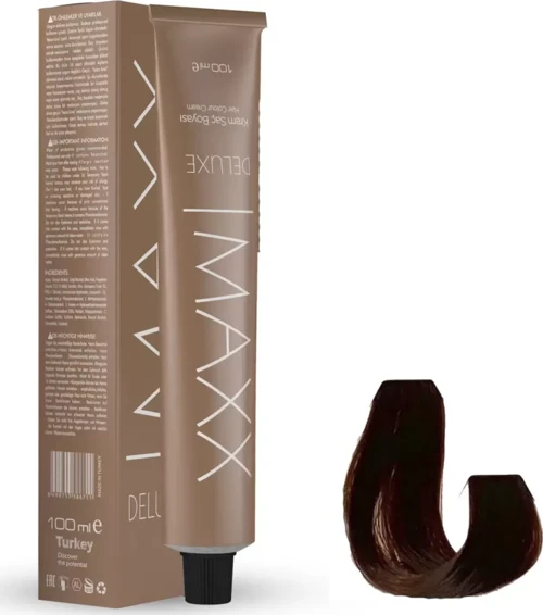 Deluxe Tüp Boya 6.37 Bronz Kahve 60 ml x 2 Adet