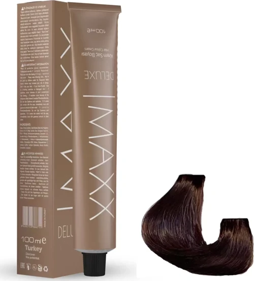 Deluxe Tüp Boya 6.77 Işıltılı Kahve 60 ml