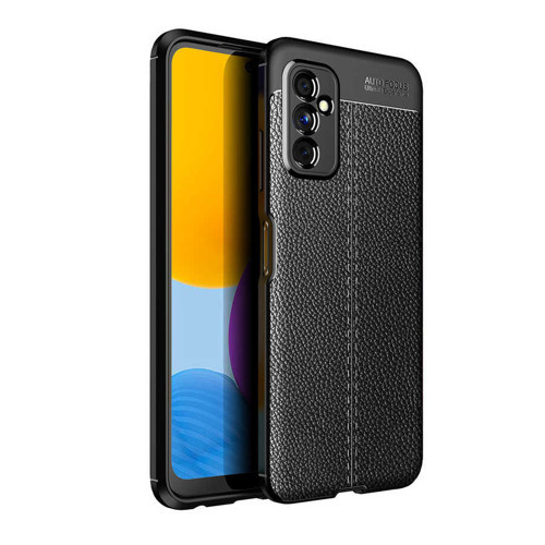 Galaxy M52 Kılıf Deri Görünümlü Silikon Kamera Korumalı Üstün Koruma Pazarplus