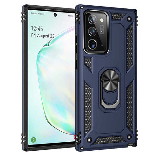 Galaxy Note 20 Ultra Kılıf Kamera Koruyucu Manyetik Standlı Tank Koruma Pazarplus