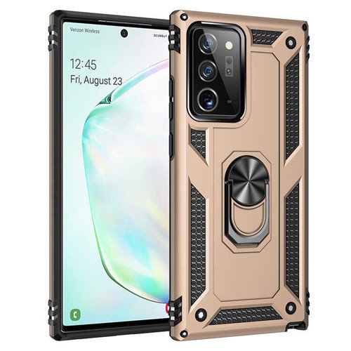 Galaxy Note 20 Ultra Kılıf Kamera Koruyucu Manyetik Standlı Tank Koruma Pazarplus